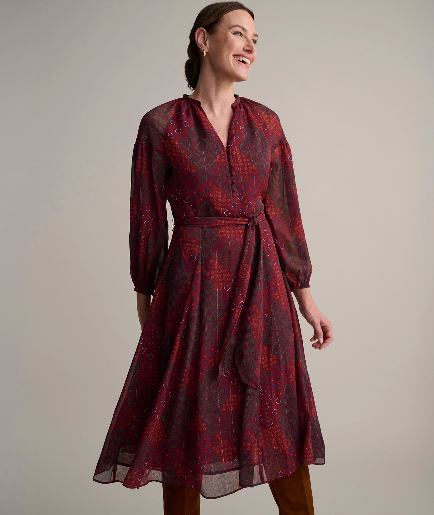 Georgette Carly Dress