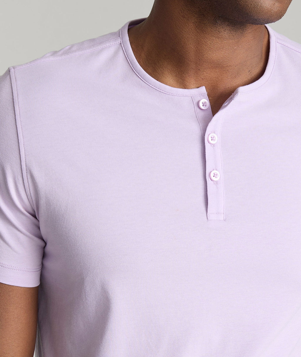 EcoSoft™ Short-Sleeve Henley