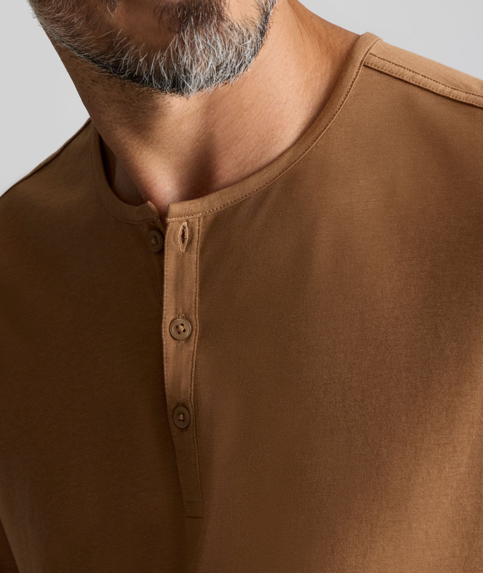 EcoSoft™ Short-Sleeve Henley