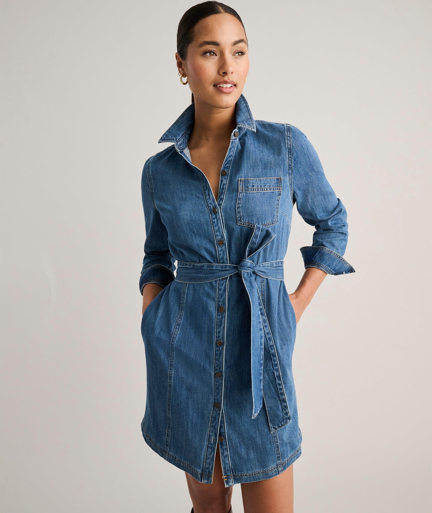 Denim Lea Shirt Dress
