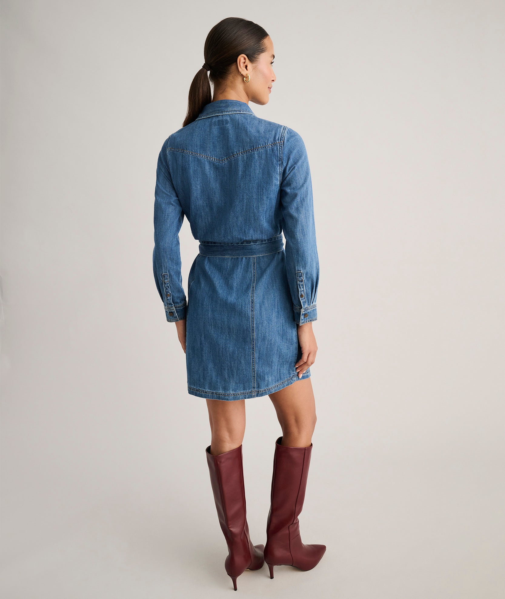 Denim Lea Shirt Dress
